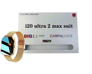 Reloj Inteligente I20 Ultra Max Serie 9 <span class=keywords><strong>10</strong></span> 1 con Cargador Inalámbrico Multi-Correa y Auriculares, Pantalla TFT - Product Image 2