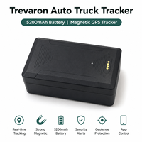 Traceur GPS magnétique pour camions Trevaron Auto 5200mAh, localisateur de véhicule pour camions de livraison, abonnement à l'application requis