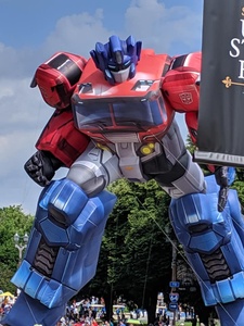 Tổ Chức Sự Kiện Cuộc Diễu Hành Trang Trí Bơm Hơi Khổng Lồ Đi Bộ Biến Áp Robot Phim Hoạt Hình Mô Hình - Product Image 3