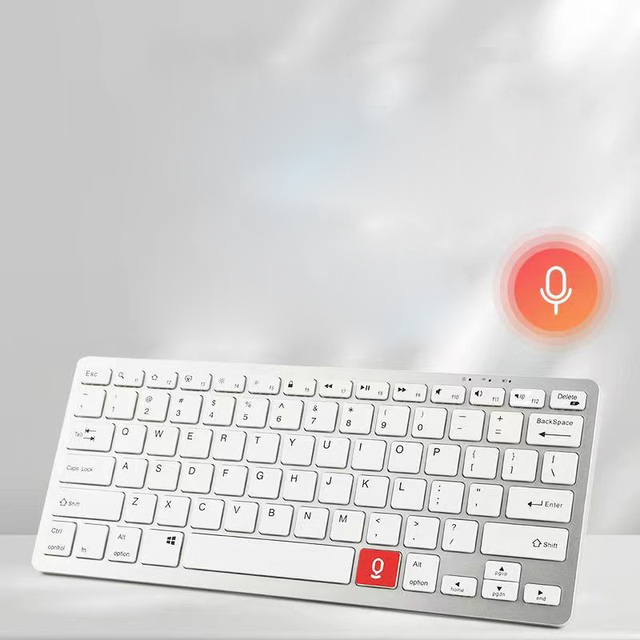 Custom Swedish Nordic Layout Clavier Sans Fil Azerty Qwerty Ergonomic Bluetooth Wireless AI Smart Keyboard for Surface Pro