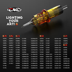 2024 Newst CNC Fuegoタトゥーカートリッジ針永久化粧カートリッジ針無料サンプル - Product Image 3