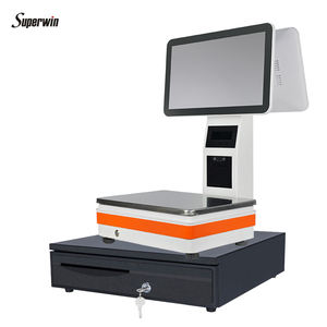 Báscula Qua Scale CY-55D con Terminal Aclas PBX y Impresora de 58 mm, Báscula POS para Mercado, Báscula Automática - Product Image 2