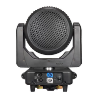 Projecteur LED à tête mobile 19x40W RGBW Zoom IP65 Contrôle DMX512 Écran tactile pour éclairage de scène 4-60