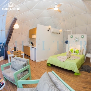 Domo de <span class=keywords><strong>vida</strong></span> ecológica con el baño y la cocina dentro - Product Image 5