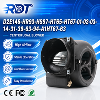 Ventilador Centrífugo de Refrigeración para Equipos Médicos, Unidad Purificadora de Aire FFU de Alto Flujo de Aire D2E146-HR93-01 230V AC 150W 1050RPM
