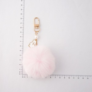<span class=keywords><strong>Porte</strong></span>-clés pendentif pour sac d'école, motif lapin de lune mignon avec <span class=keywords><strong>pompon</strong></span>, pour couple, fille, style Instagram - Product Image 2