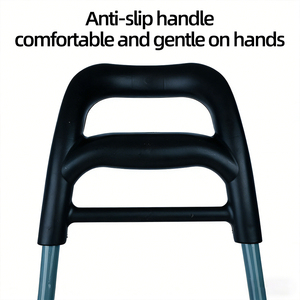 Poland Stock 2-Wheel Folding Shopping <b>Trolley</b> Large Capacity Market Cart with Rear Zipper Pocket EU Dropshipping - Product Image 5