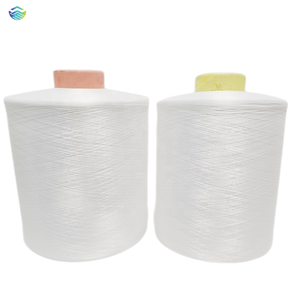 Poliamida Nylon PA 6 50D 24F DTY vestido de novia 50D 2 Semil hilo blanco opaco calcetines de lujo Anti artículo estilo patrón costura Color mano - Product Image 3