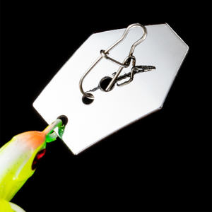 3g 5g 7g 10g 15g Leurres de pêche artificiels Cuillère Métal Jig Bait Small Spinner Baits Sinking Spinner Bait Skirt Chatterbait Lure - Product Image 4