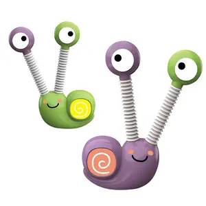 Snail Pop Tubes Sensory Fidget Toys Teleskop rohrs pielzeug Einziehbares Schnecken dekompression spielzeug für Kinder