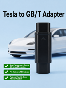 Adaptateur <span class=keywords><strong>de</strong></span> connecteur <span class=keywords><strong>de</strong></span> charge AC <span class=keywords><strong>Tesla</strong></span> vers GB/T, convertisseur <span class=keywords><strong>de</strong></span> charge <span class=keywords><strong>Tesla</strong></span> vers norme CN, fabriqué en Chine - Product Image 5