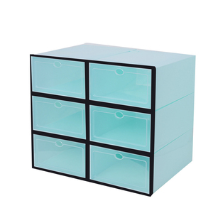 Personalizado claro <span class=keywords><strong>duro</strong></span> los hombres y las mujeres de embalaje de plástico de la caja de zapatos para la venta - Product Image 2