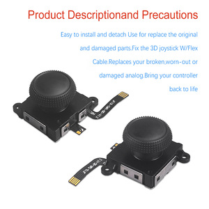 Repuestos de joysticks Honcam para Switch, joystick electromagnético TMR actualizado anti-deslizamiento para Joy-Con de Switch LCD/OLED y Switch Lite - Product Image 5
