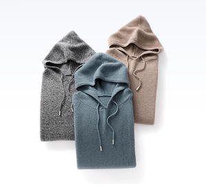 Мужской шерстяной кашемировый свитер с узором - Product Image 4