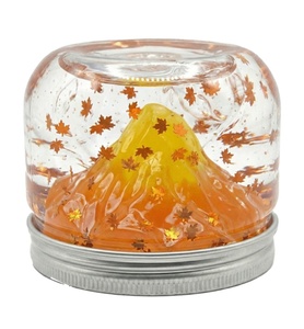 Jouets éducatifs certifiés EN71, pâte à modeler douce, pâte non collante, slime DIY à l'arôme d'érable d'automne pour l'apprentissage des enfants avec paillettes en forme de feuilles - Product Image 1