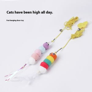 Juguete Ecológico para Gatos con Cuerda Elástica para Colgar, para Aliviar el Estrés, Venta al por Mayor para <span class=keywords><strong>Amazon</strong></span> Cross-Border - Product Image 5