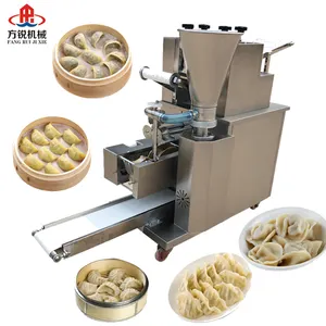 220V Food Grade Easy to Operate Electric Automatic Indian Nepal Dumpling Machine Stainless Steel Samosa Machine