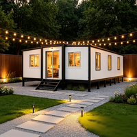 Casa Modular Móvil Plegable de 20, 30 y 40 pies, Casa Pequeña Prefabricada Expandible con 2, 3 o 4 Dormitorios