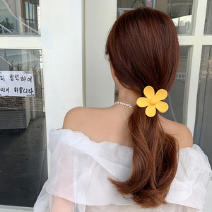 ที่หนีบผมแฟนซีสำหรับเด็กผู้หญิง,ที่หนีบผมดอกไม้ใหญ่สีลูกกวาดน่ารักผิวเกล็ดน้ำแข็งเกาหลีสินค้าออกใหม่ล่าสุด - Product Image 4