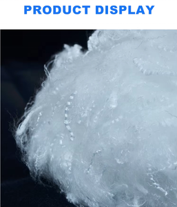 <span class=keywords><strong>Fibra</strong></span> de Poliéster Siliconada 7D 3D 15D 64mm, 100% Poliéster Ignífugo, para Relleno de Almohadas y Textiles del Hogar - Product Image 5
