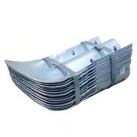 Barrière anti-choc en acier pour garde-corps de route avec indice de protection élevé et résistance aux impacts élevée, non réfléchissante, galvanisée à chaud