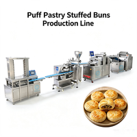 Ligne de production entièrement automatique de pâtisseries fourrées Longyu – Équipement commercial pour la fabrication de gâteaux et de pâtisseries à la viande