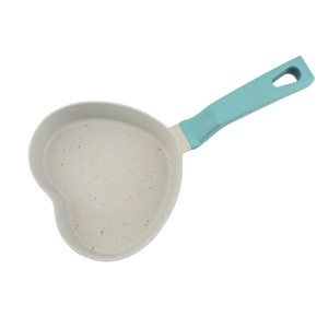 Desayuno Creativo Granito Revestimiento Antiadherente Forma <span class=keywords><strong>de</strong></span> Corazón Huevo Sartén Niños Almuerzo Utensilios <span class=keywords><strong>de</strong></span> Cocina Inducción Compatible - Product Image 1