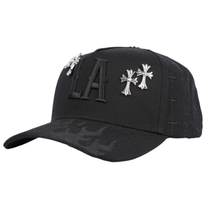 Gorra TCAP de 5 Paneles con Logotipo Metálico Personalizado, Botón y Etiqueta Trasera de Gamuza - Product Image 1