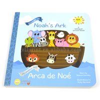 Dickes Recycling papier Karton Buchdrucker Runde Ecke Hochwertiges Baby karten buch Drucken Druck karton Buch