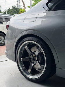 Rines Monoblock de Aleación de 15 16 17 18 Pulgadas 4x100 5x114.3, Ruedas Forjadas en Color Gris Metálico para Civic, Nissan 350Z 370Z, Supra, Subaru WRX - Product Image 3