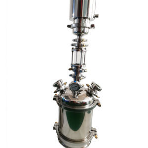 Sanitär edelstahl BHO <span class=keywords><strong>2</strong></span>,5 lb geschlossen schleife dunst, zwei bühne hause destillation reflux destillieren spalte - Product Image 2