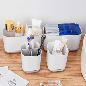 Nieuwe Mode Multifunctionele Toiletset Elektrische Tandenborstel Houder Badkamer Plank Schoonmaak Borstel Organizer - Product Image 6