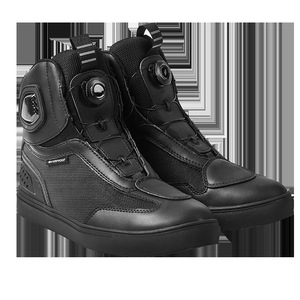 Botas de Motociclismo SULAITE Negras, de Caña Alta, Transpirables e Impermeables, para Motociclistas, Botas Casuales para Todas las Temporadas - Product Image 5