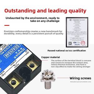 Твердотельное реле Senndik SDA10S48 10А, управление 3-32В <span class=keywords><strong>DC</strong></span>, выход AC 480В/800В, защита от импульсных перенапряжений, Чжэцзян - Product Image 3