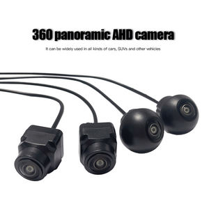 360 °   Caméra de voiture panoramique avec objectif fisheye 720P/1080P AHD, vision nocturne, vue à vol d'oiseau, vidéo HD, caméra de recul pour véhicule, étanche, GPS - Product Image 4