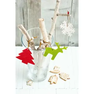 Adornos navideños de fieltro de fantasía, gadgets personalizados - Product Image 3