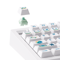 Clavier de jeu mécanique 75% pour M1 V5 VIA série 1980, boîtier en aluminium, interrupteurs magnétiques, rétroéclairage RGB 5.0, 1000Hz
