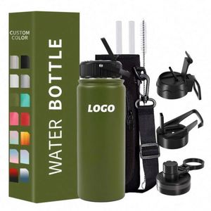 Bouteilles d'eau isothermes en acier inoxydable pour le bureau, conservation de la chaleur pendant 8 heures pour le travail - Product Image 6