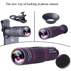 <span class=keywords><strong>Téléobjectif</strong></span> de télescope de téléphone Objectif de zoom 18X avec objectif de téléphone portable monoculaire de trépied <span class=keywords><strong>pour</strong></span> Smartphones - Product Image 2