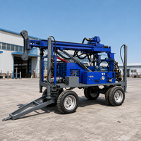 Nouvelle foreuse de puits d'eau diesel sur chenilles FEIYANG JDL-280L, profondeur 280 m, capacité de levage 100 kN, diamètre de forage 350 mm