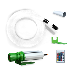Source <span class=keywords><strong>lumineuse</strong></span> RGBW 6W avec télécommande IP65, avec de nombreuses spécifications, faisceau de fibres optiques en plastique pour éclairage de plafond - Product Image 2