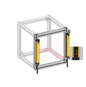 Capteur de rideau de lumière de sécurité infrarouge <span class=keywords><strong>Distance</strong></span> d'axe 8mm Capteur de <span class=keywords><strong>r</strong></span>éseau de Bragg à fibre IR à faible coût Capteurs optiques Série SL-<span class=keywords><strong>R</strong></span> 24VDC - Product Image 3