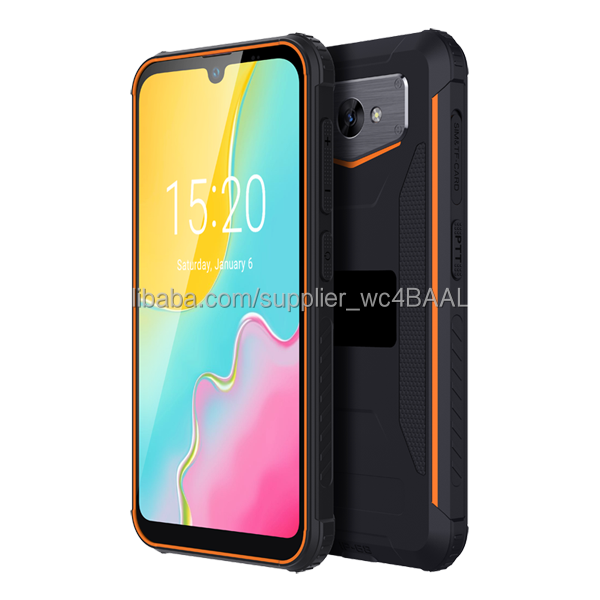 HiDON 5.71 pouces Android telephone robuste Android 9.0 3G+32G Smartphone etanche Android avec terminal portable medical 4G IP68