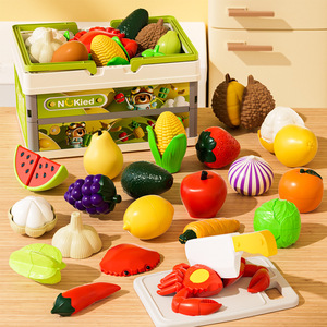 Juego de utensilios de cocina de plástico unisex para cocina, juego de utensilios de cocina de gas para frutas y verduras, regalos de cumpleaños perfectos, pequeños chefs - Product Image 2