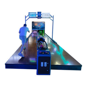 <span class=keywords><strong>Indoor</strong></span> Coin-betriebene Mini-<span class=keywords><strong>Bowling</strong></span>-Arcade-Maschine Metal 2 Englische Version Vergnügung spiel ausrüstung für Unterhaltung stätten - Product Image 5