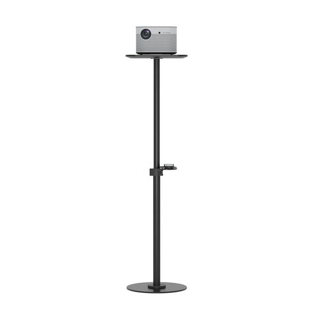 Universal Equipment Holder Mount Multi-Purpose Height Adjustable Freestanding Mini Laptop Projector Tray Floor Stand