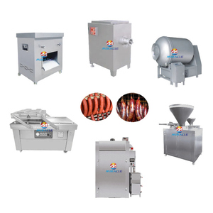Machine <span class=keywords><strong>de</strong></span> remplissage <span class=keywords><strong>de</strong></span> saucisses et d'emballage sous vide pour la fabrication <span class=keywords><strong>de</strong></span> saucisses fumées, ligne <span class=keywords><strong>de</strong></span> production complète, fournie directement par l'usine - Product Image 4