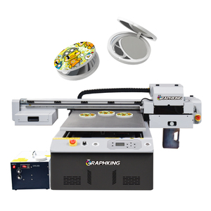 6090 ad alta velocità 60X90 cm stampante UV Desktop 6090 UV Flatbed con Xp600/i3200/i1600 testine di stampa - Product Image 3