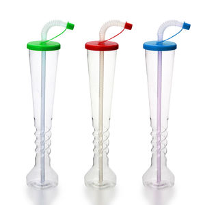 16oz Cerveza Botella de cuello largo giro inferior <span class=keywords><strong>vasos</strong></span> de plástico Slush Yard Cup <span class=keywords><strong>para</strong></span> fiesta - Product Image 3