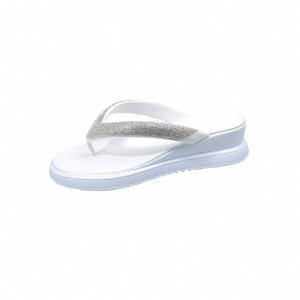 Sandales compensées d'été à strass tendance pour femme, grande <span class=keywords><strong>taille</strong></span>, nouvelle collection 2026, pour le commerce extérieur - Product Image 5